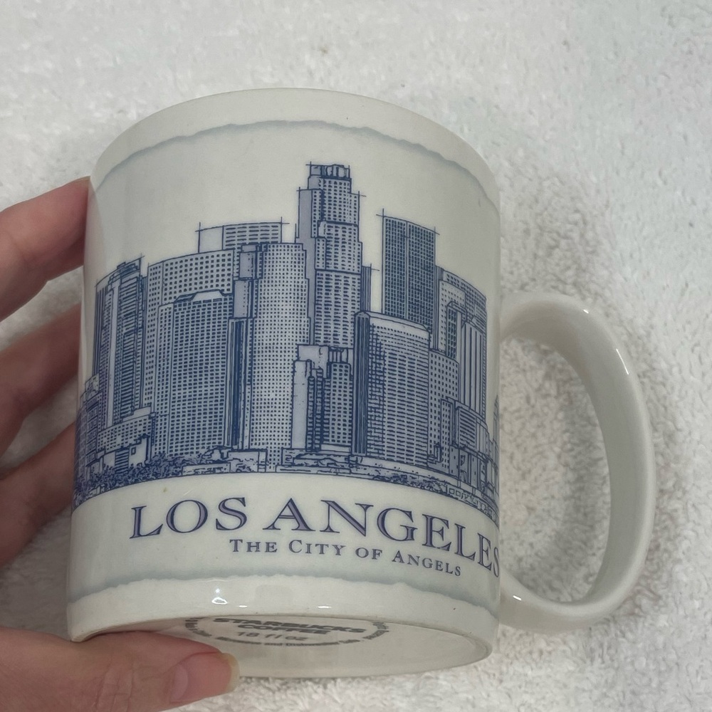 Starbucks "You Are Here Collection" mug featuring Los Angeles.
